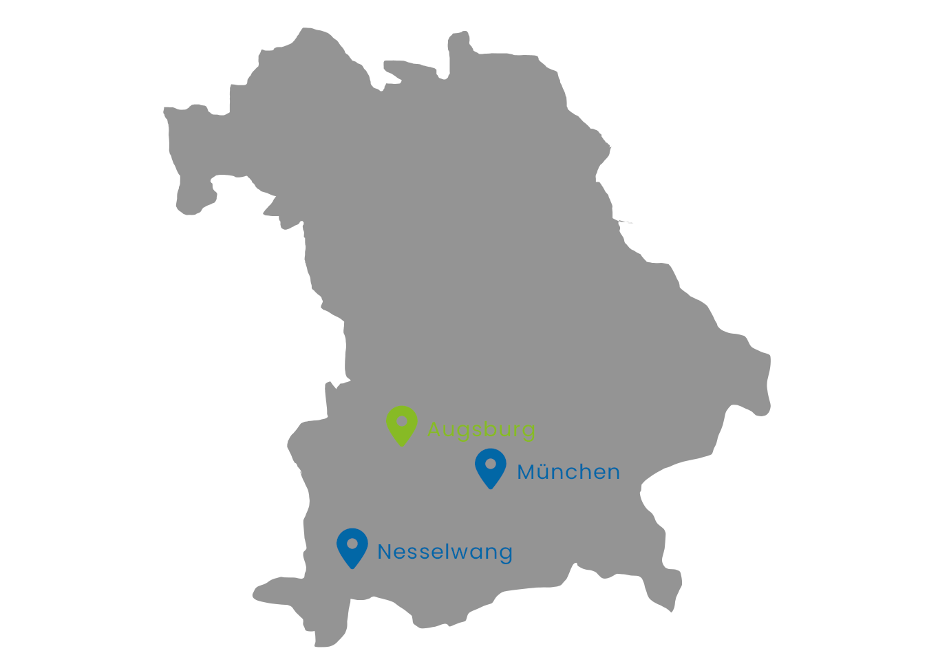 Standorte Bayern
